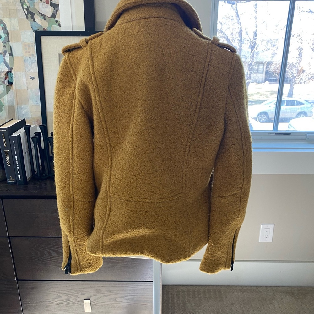 Yellow Wool Jacket - image 2